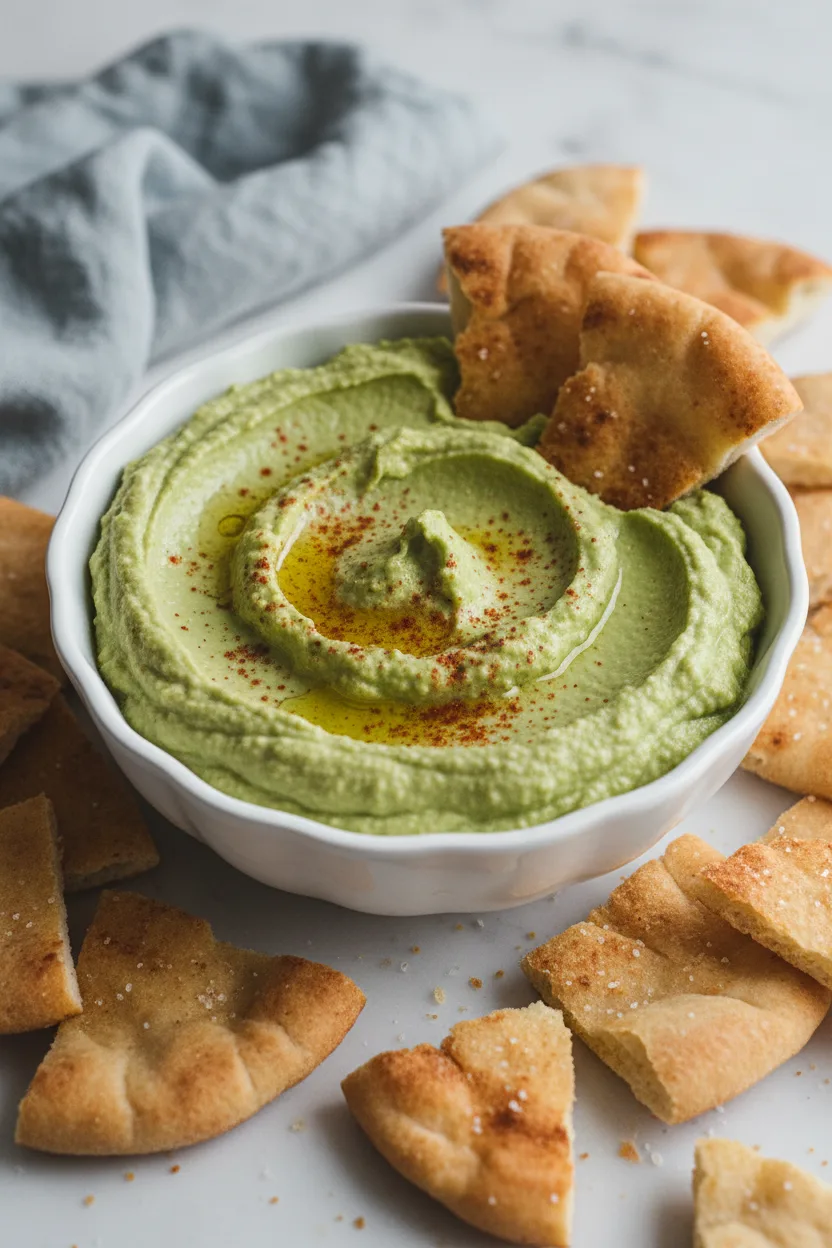 Expert Tips for Creamy, Vibrant Green Avocado Hummus
